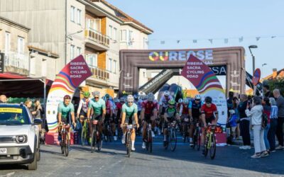 La Ribeira Sacra Cycling Road reunió a más de 300 ciclistas en su sexta edición